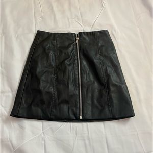 XS forever 21 leather skirt